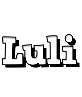 Luli snowing logo