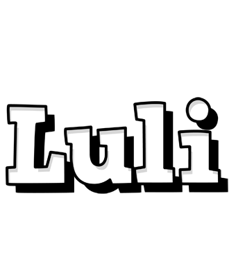 Luli snowing logo