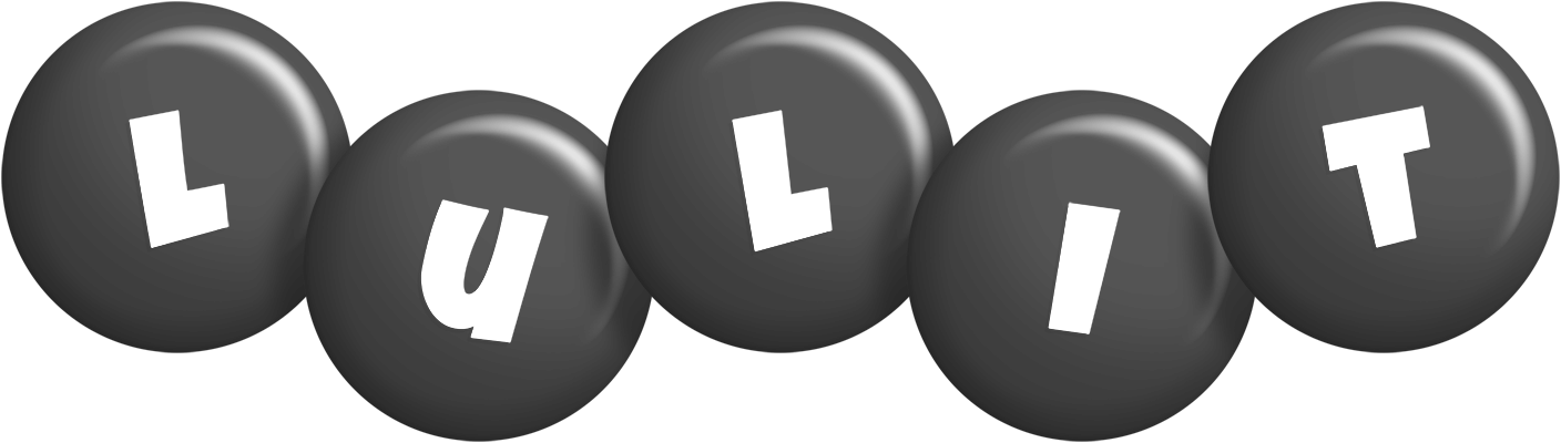 Lulit candy-black logo