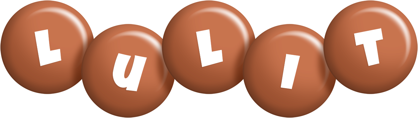 Lulit candy-brown logo