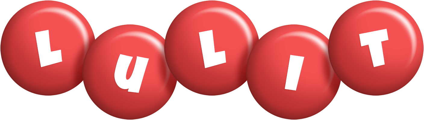 Lulit candy-red logo