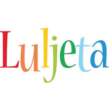 Luljeta birthday logo