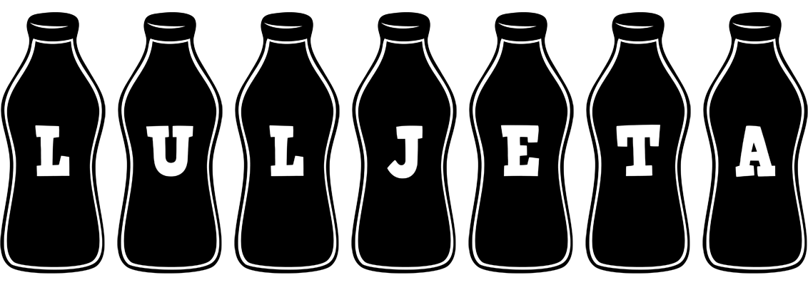 Luljeta bottle logo