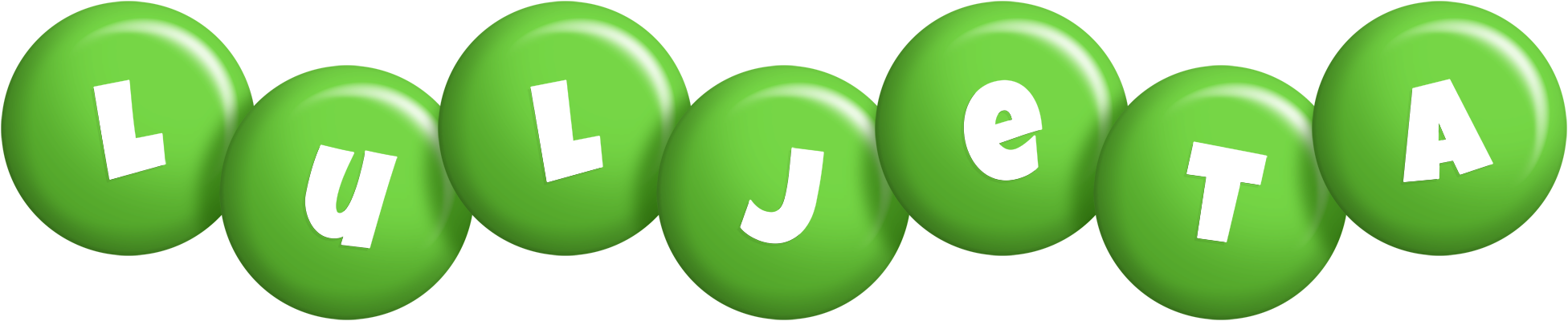 Luljeta candy-green logo