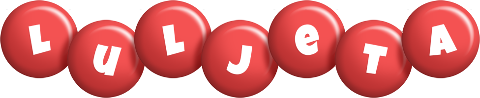 Luljeta candy-red logo