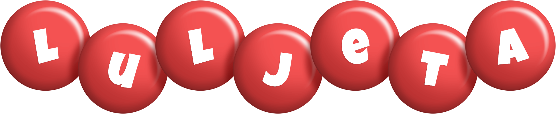 Luljeta candy-red logo
