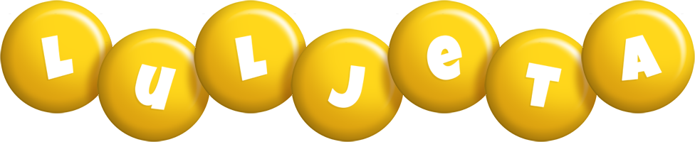 Luljeta candy-yellow logo