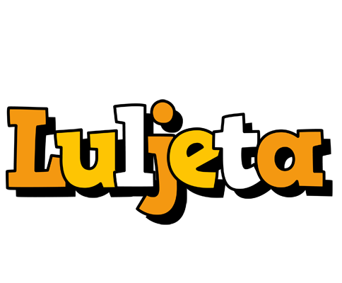 Luljeta cartoon logo
