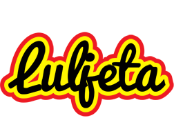 Luljeta flaming logo