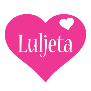 Luljeta love-heart logo