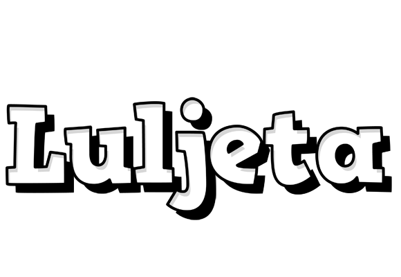 Luljeta snowing logo