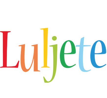 Luljete birthday logo
