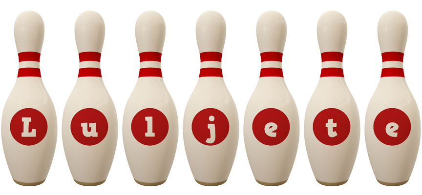 Luljete bowling-pin logo