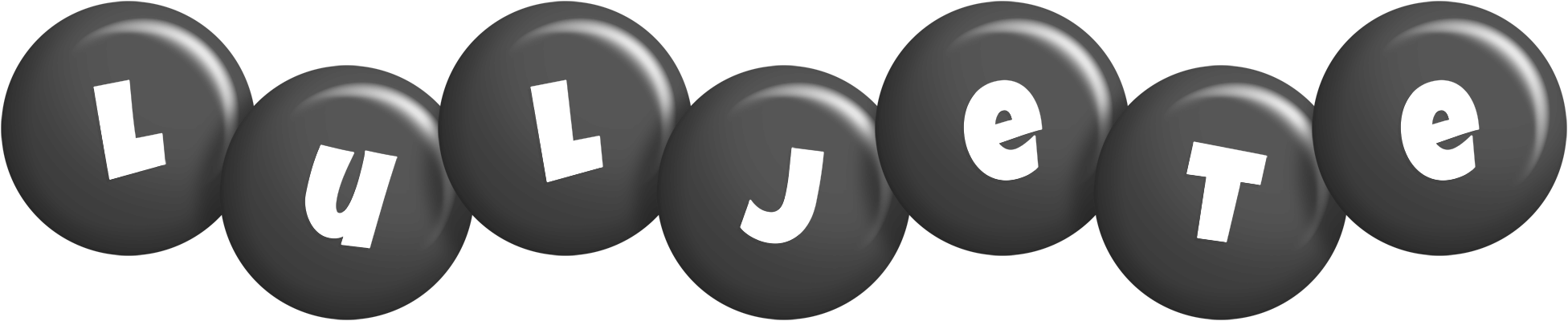 Luljete candy-black logo