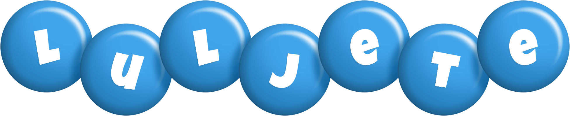Luljete candy-blue logo