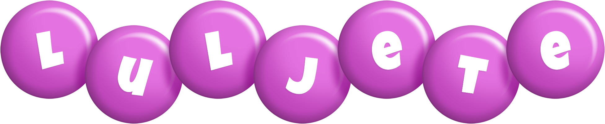 Luljete candy-purple logo