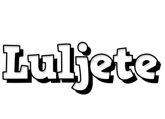 Luljete snowing logo