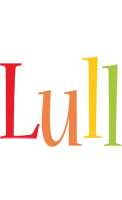 Lull birthday logo