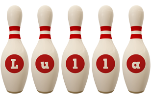 Lulla bowling-pin logo