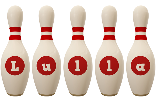 Lulla bowling-pin logo