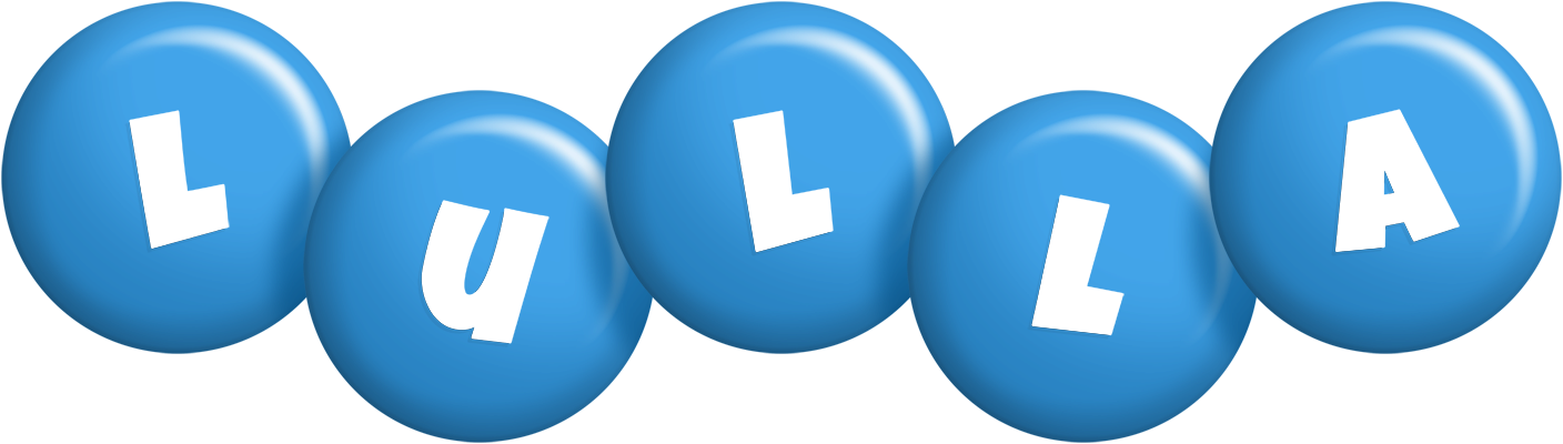 Lulla candy-blue logo