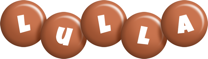 Lulla candy-brown logo