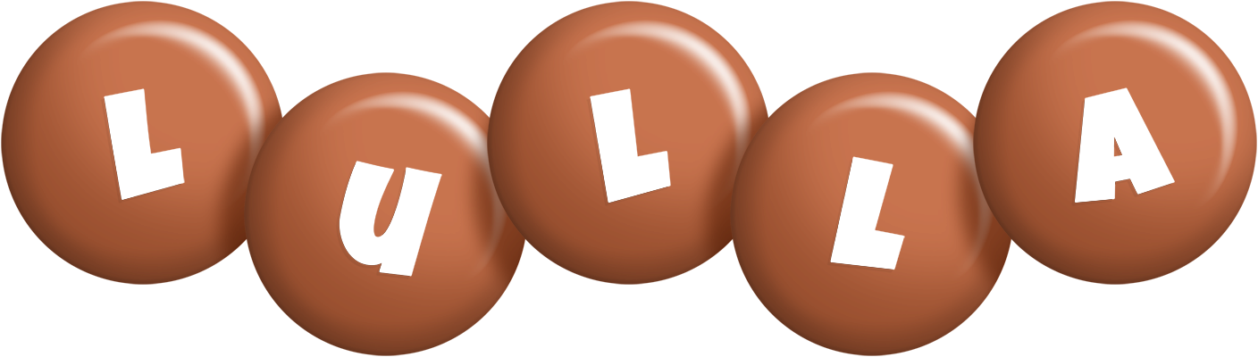 Lulla candy-brown logo