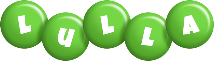 Lulla candy-green logo