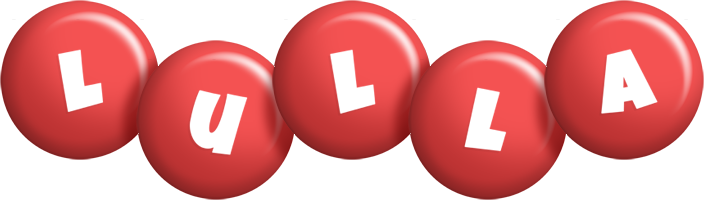 Lulla candy-red logo