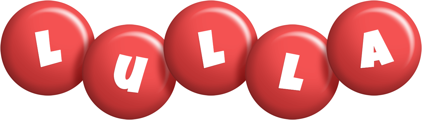 Lulla candy-red logo