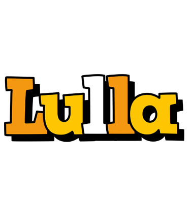 Lulla cartoon logo