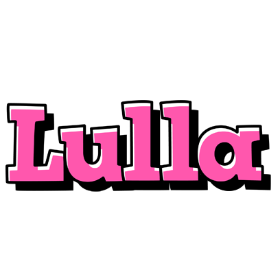Lulla girlish logo