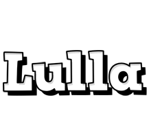 Lulla snowing logo