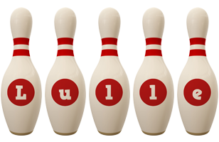 Lulle bowling-pin logo