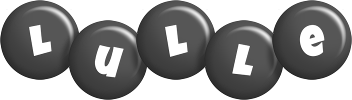 Lulle candy-black logo