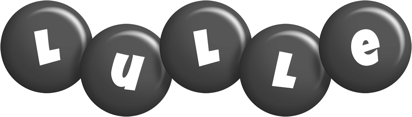 Lulle candy-black logo