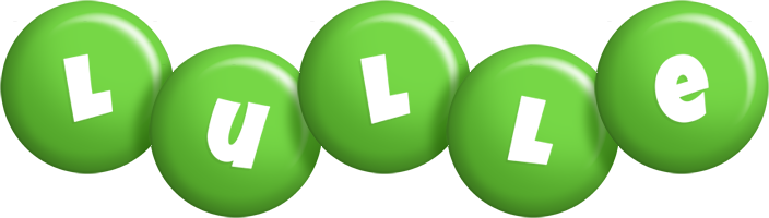 Lulle candy-green logo