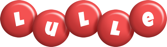 Lulle candy-red logo
