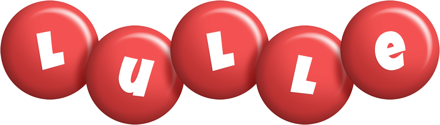 Lulle candy-red logo