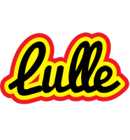 Lulle flaming logo
