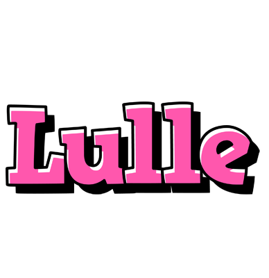 Lulle girlish logo