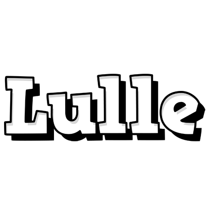 Lulle snowing logo