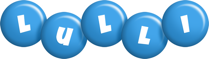 Lulli candy-blue logo