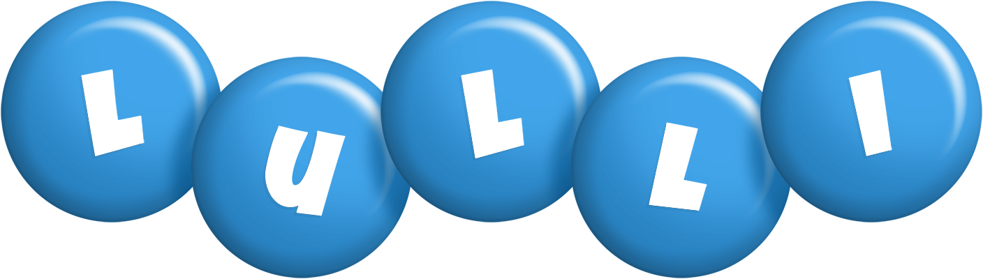 Lulli candy-blue logo