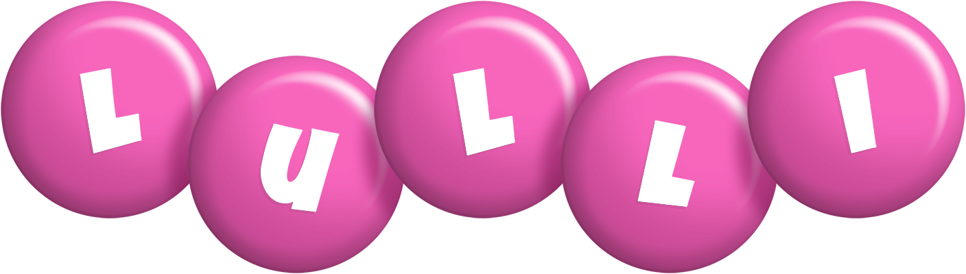 Lulli candy-pink logo