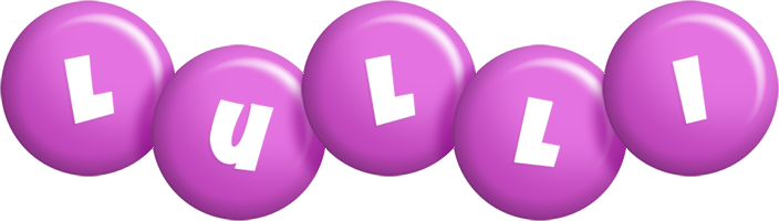 Lulli candy-purple logo