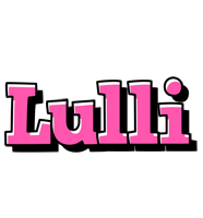 Lulli girlish logo