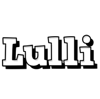 Lulli snowing logo