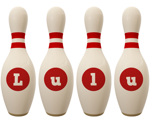 Lulu bowling-pin logo