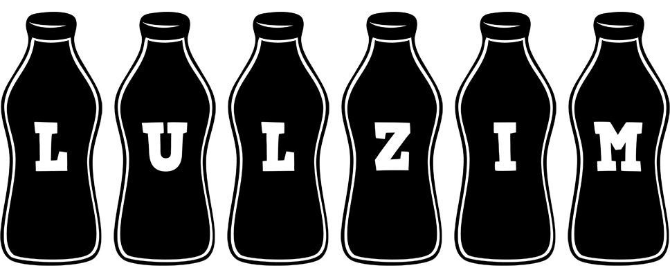 Lulzim bottle logo